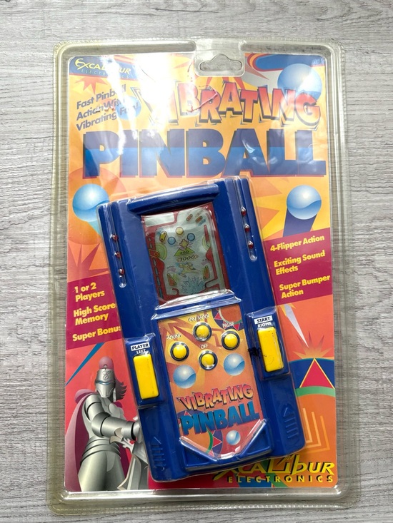 Excalibur Other - Vintage Excalibur Electronics Pinball Handheld Game NIB